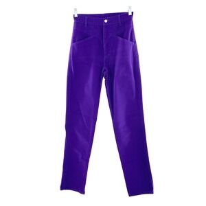 VTG Roper Vibrant Purple High Waisted Western Style Jeans Women's Retro Denim 7